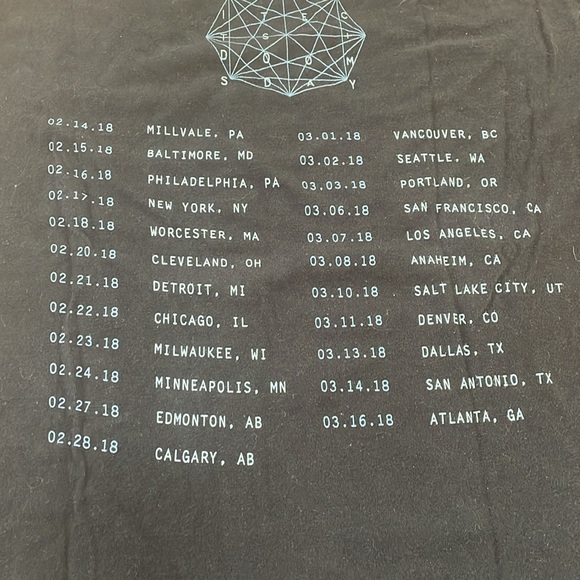 Metal Band Architects “Doomsday” 2018 North American Tour Concert Shirt - Large - Picture 5 of 8